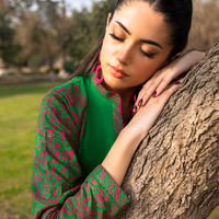 women's silk dress